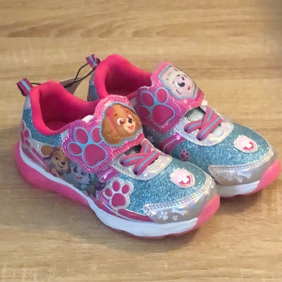 light up paw patrol sneakers